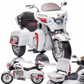  Goldwing Weißes Batterie-Dreirad-Motorrad für Kinder