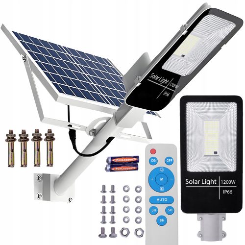  ARSA GO Straßenlaterne 1200 W 100.000 lm batteriebetrieben, solarbetrieben