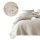 WEICHE DECKEN-STECKERHÜLSE FÜR EIN Room99 Tagesdecke aus Polyester, 240 cm x 220 cm, Creme