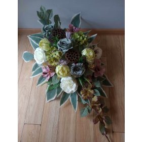  Grabdekorationsstrauß Friedhof KÜNSTLICHE BLUMEN