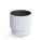 Prosperplast Blumentopf 30 cm x 30 x 28,5 cm Durchmesser 30 cm Kunststoff weiß