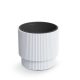  Prosperplast Blumentopf 30 cm x 30 x 28,5 cm Durchmesser 30 cm Kunststoff weiß