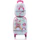  2-teiliges Eulen-Kinderkofferset