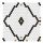 DUNINxHouse Loves Mini Hexagon Rombdance Schwarze Matte