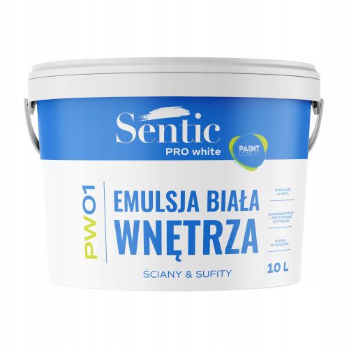 Sentic SFAWP10BI Acryl-Wandfarbe 10 l weiß