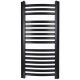 Wasserbadheizkörper Heat Factory 424 W 480 x 950 mm Schwarz
