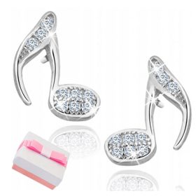  Kinderohrringe Mennica Bydgoska Musiknoten