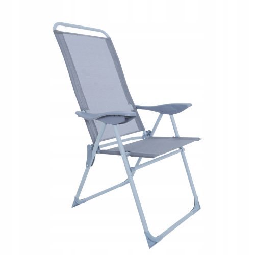 Sonnenliegen und Garten und Terrasse MatMay aluminiumgrauer Liegestuhl