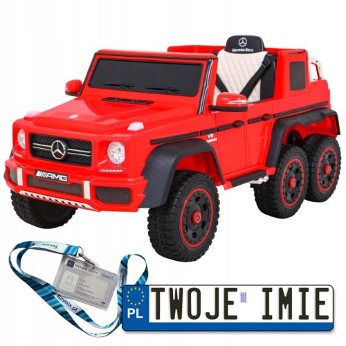  BATTERIEWAGEN MERCEDES G63 6X6 AMG LED 4X35W