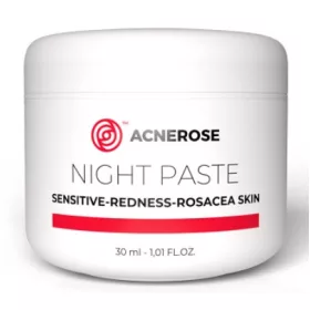   Acnerose Nachtcreme für Rosacea-Haut: Beruhigend und antibakteriell