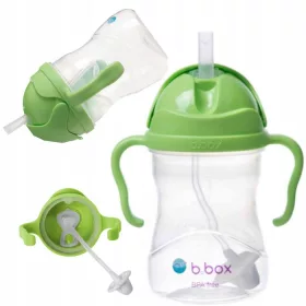 B.BOX-Becherflasche mit beschwertem Gelato-Bubble-Trinkhalm