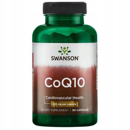 Swanson CoQ10 Koenzym Q10 200 mg – Unterstützung für Herz, Haut und Energie