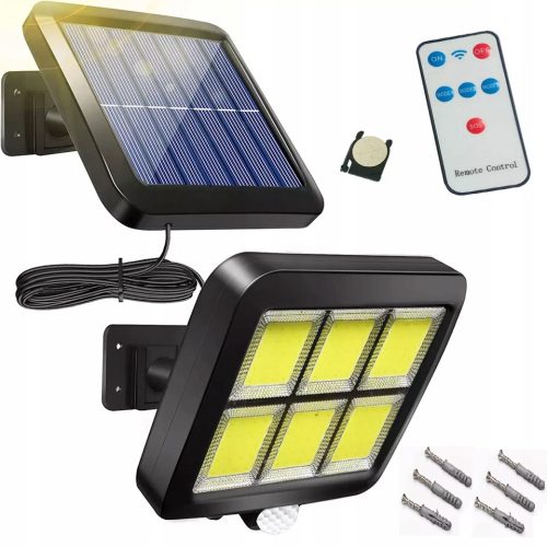  Straßenlaterne 120 W 1200 lm solarbetrieben