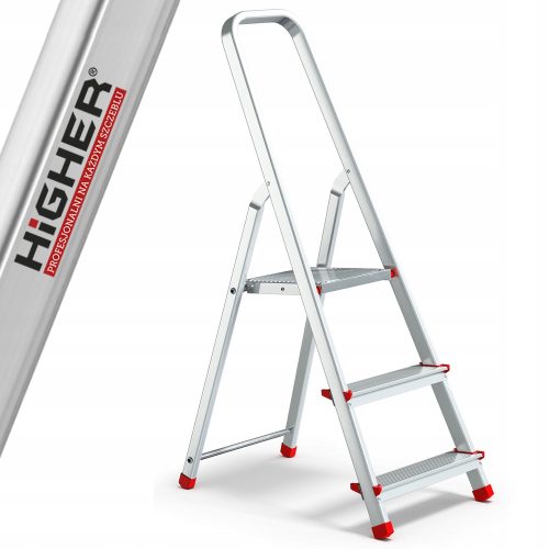 Höhere Leiter 2,54 m Aluminium bis 125 kg