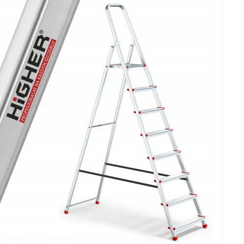 Höhere Leiter 3,62 m Aluminium bis 125 kg