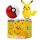  Pokeball-Clip + Pokemon Pikachu Faltfigur