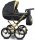  Babe Boss Deep Kinderwagen Fabero REtro Schwarz Gold Silber Graphit Marineblau