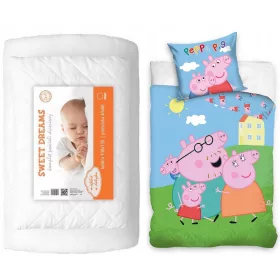  Carbotex Bettwäscheset 100 x 135 cm, mehrfarbig