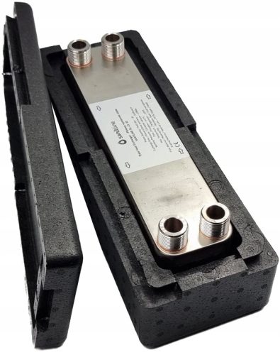 SANITLINE WÄRMETAUSCHER 30 kW 3/4" + ISOLIERUNG