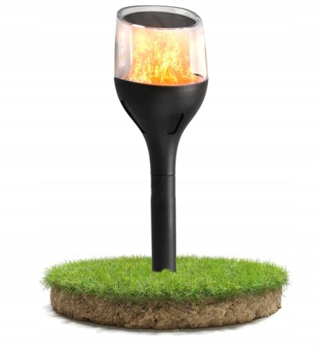  Ecolight Einbau-Solarlampe, schwarz, 65 cm, 1 Stk.