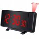 Uhr für zu Hause Retoo Wecker, schwarz, 18 cm