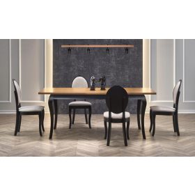    Halmar rechteckiger ausziehbarer Tisch LOFT TABLES 160 x 90 x 76 cm Honigeiche