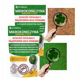    Dekogras, Grasmischung, für trockene Bereiche, für schattige Bereiche, Garten, Weide, Renovierung Eco Deco 800 m² 1 kg