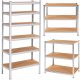  Springos Lagerregal aus Metall, 225 x 110 x 50 cm, max. 150 kg pro Regal