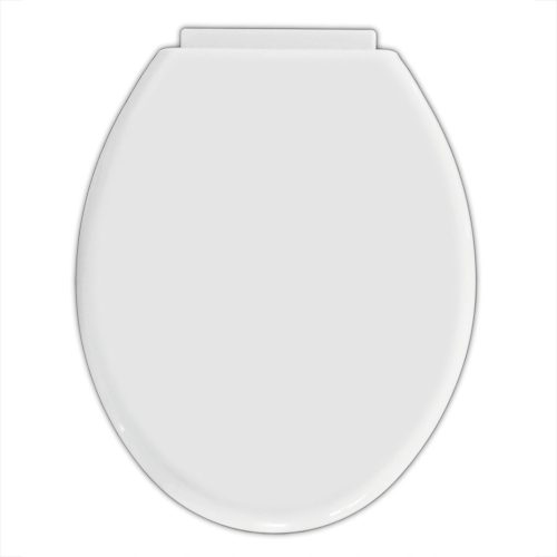 Rodeno WC-Sitz WEISS WC-SITZ aus weißem Polypropylen