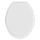 Rodeno WC-Sitz WEISS WC-SITZ aus weißem Polypropylen