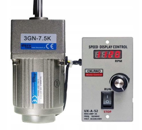 Stirnradgetriebemotor 15 W DISCOTECH 170 U/min