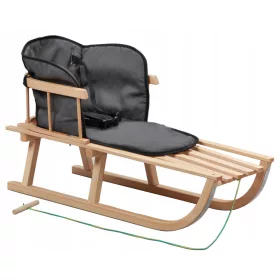  Traditioneller Holzschlitten RAXAR Classic