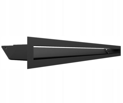 Luftlüftungsgitter Kratki Luft 6x80 cm schwarz