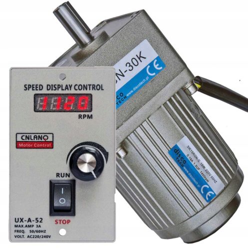 Stirnradgetriebemotor 15 W DISCOTECH 40 U/min