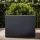  Gartenblumentopf, Terrasse 110 cm x 36 x 70 cm, dunkelgraues Metall