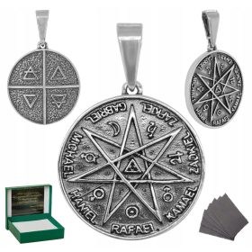  SIEGEL DER SIEBEN ERZENGEL ENGEL 925 + KOSTENLOS