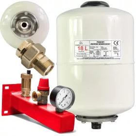    MEMBRAN-EXPANSIONSGEFÄSS 18L SICHERHEITSGRUPPEN-CO-ANSCHLUSS