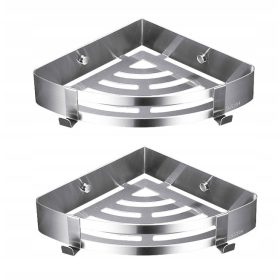  BADEZIMMERREGAL FÜR DUSCHE, MATT SILBER LOFT