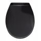 Rodeno WC BLACK Toilettensitz, schwarzes Polypropylen