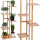 BLUMENSTÄNDER AUS HOLZ eHokery Blumenständer 102 cm Holz