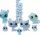  Hasbro Littlest Pet Shop Arctic Friends-Figuren