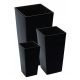  Lamela Blumentopf 25 cm x 25 x 46,5 cm Durchmesser 25 cm Kunststoff schwarz + 2 weitere Produkte
