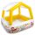 Quadratischer aufblasbarer Intex-Pool 157 x 157 cm
