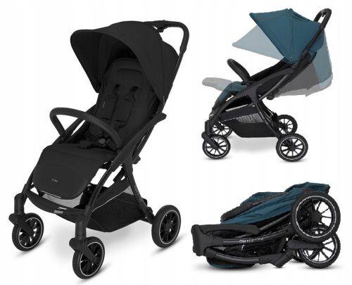  Espiro Fuel Unique Schwarzer Kinderwagen