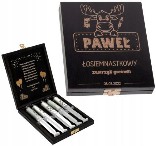  GESCHENK MIT GELDSPRITZUNG ZUM 18. 30. 40. 50. GEBURTSTAG