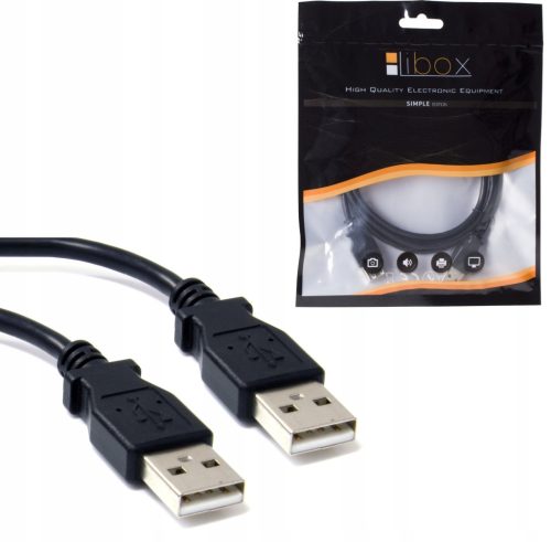  Libox LB0013 USB-USB-Verlängerungskabel 1,8 m schwarz