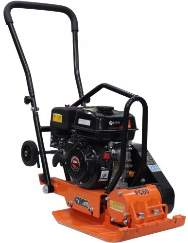 PEZAL PC60-PG200 Verdichter GUMMIRÄDER 60 kg 6,5 km