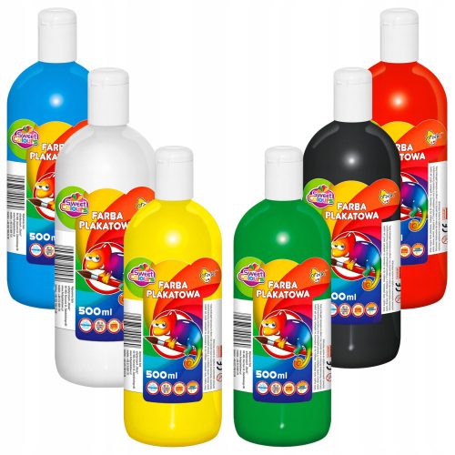  Otocki Posterfarben 6 Stk. x 500 ml