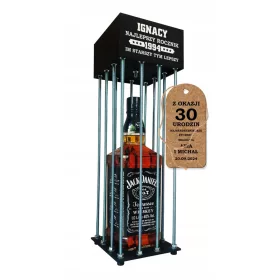  ALKOHOLKÄFIG Geschenk Whisky Geburtstag 18 40 60