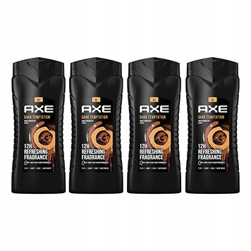  AXE Dark Temptation Duschgel-Set 4x400 ml